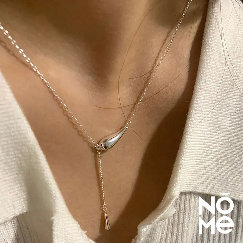 NOME Silver Plated Necklaces Women's-3
