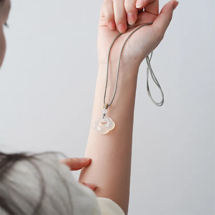 NOME Chalcedony Necklaces Women's-5