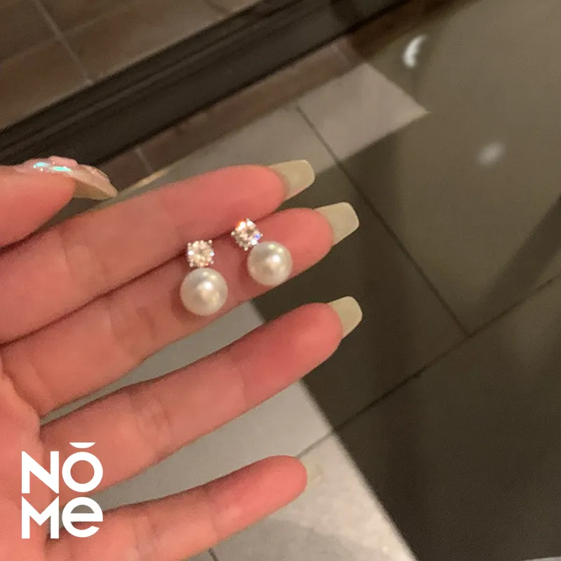 NOME Shijia Pearl Stud Earrings Women's-1