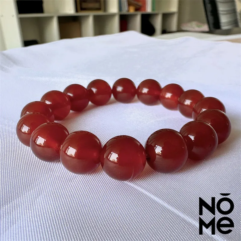 NOME Colored Glaze Jade Bracelets Unisex-3