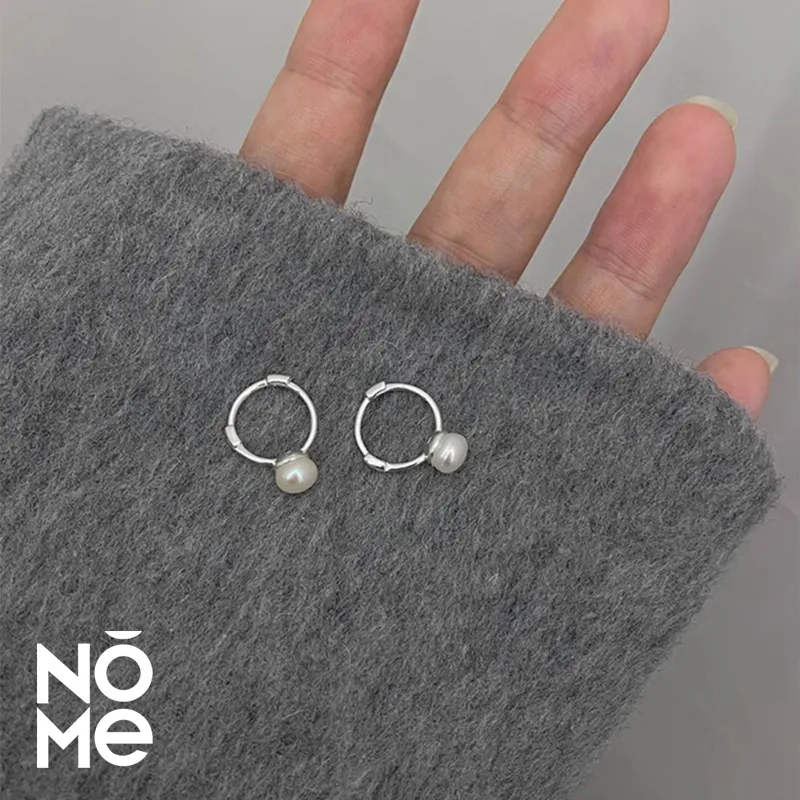 NOME Faux Pearl Earrings Women's-2