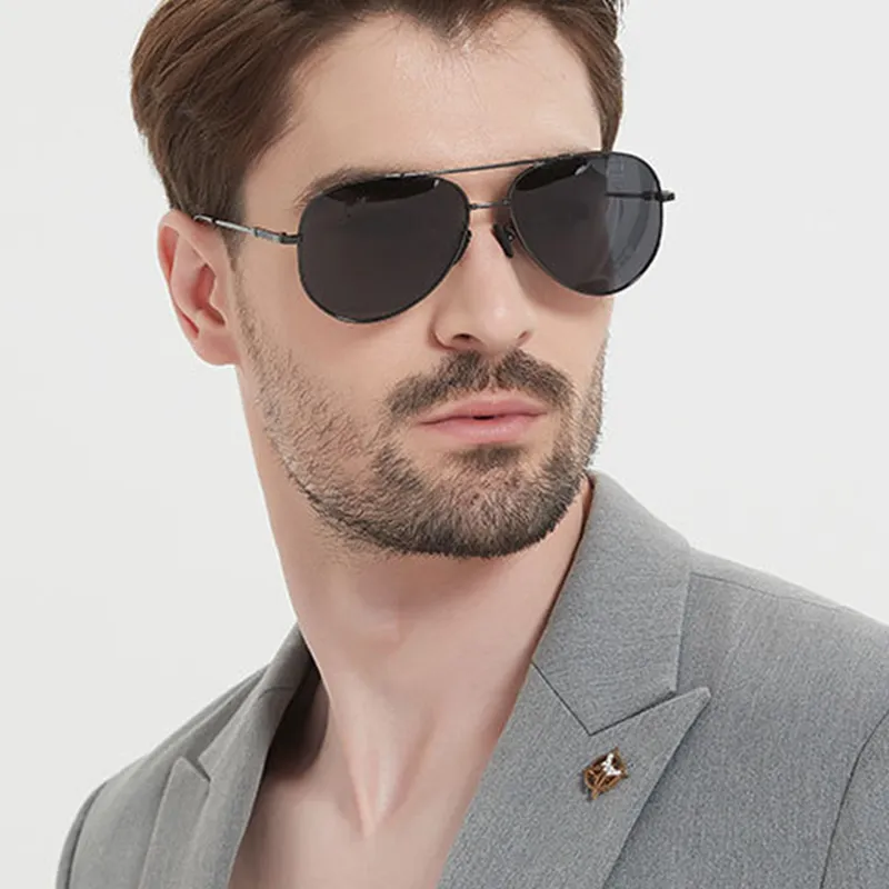 NOME Titanium Aviator Sunglasses Unisex-1