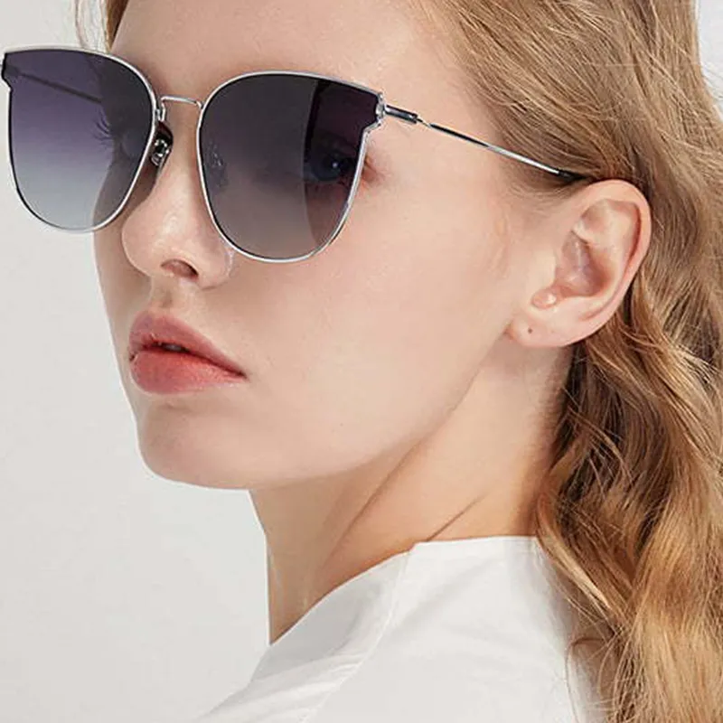 NOME Titanium Irregular Shape Sunglasses Unisex-1