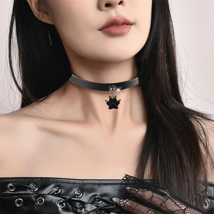 NOME PU Leather Necklaces Women's-5