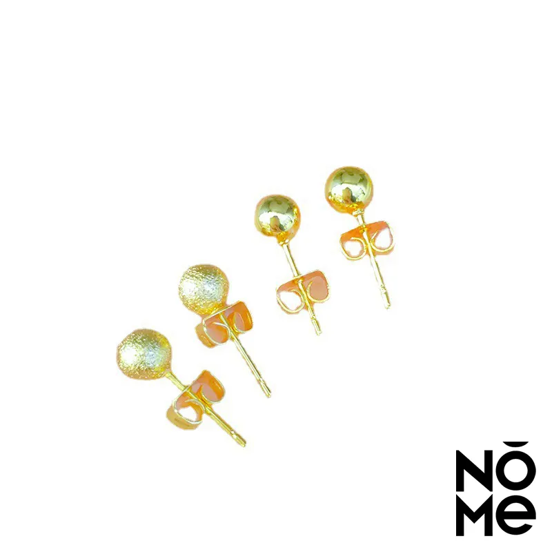 NOME Gold-Plated Copper Stud Earrings Women's-3