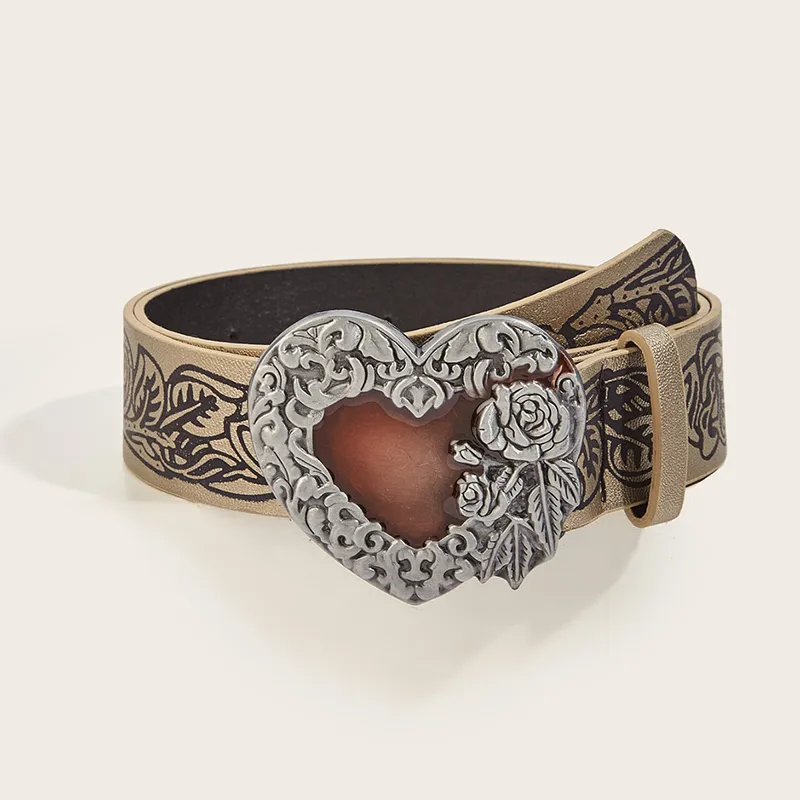 NOME Alloy Leather Belts Women's 3.5-2