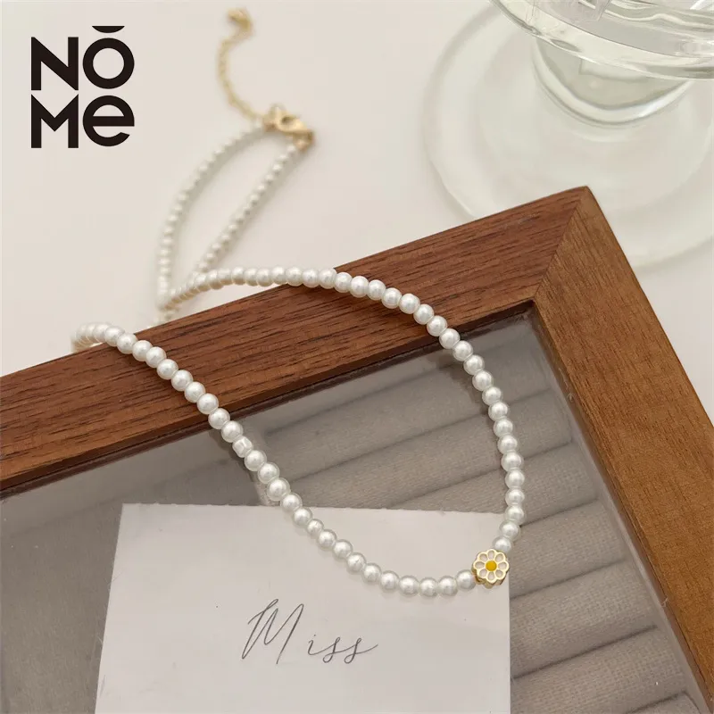NOME Shell Pearl Necklaces Women's-4
