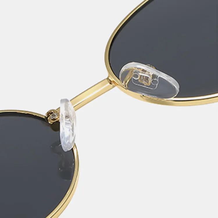 NOME Metal Oval Sunglasses Unisex-5