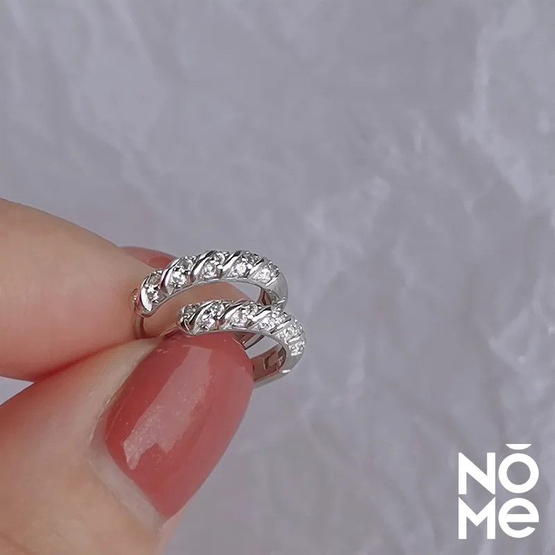 NOME 925 Sterling Silver Earrings Women's-1