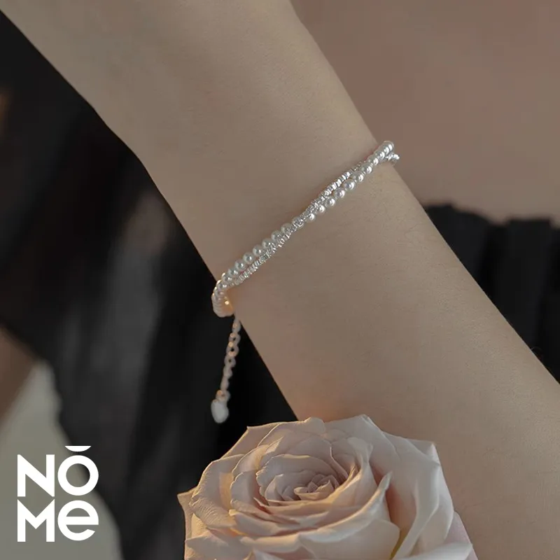 NOME Alloy Silver Plated Bracelets Women's-4