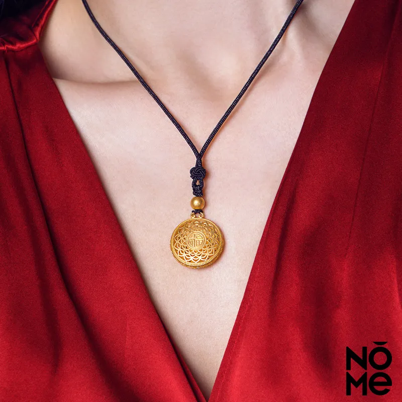NOME Gold Plated Copper Necklaces Women's-3