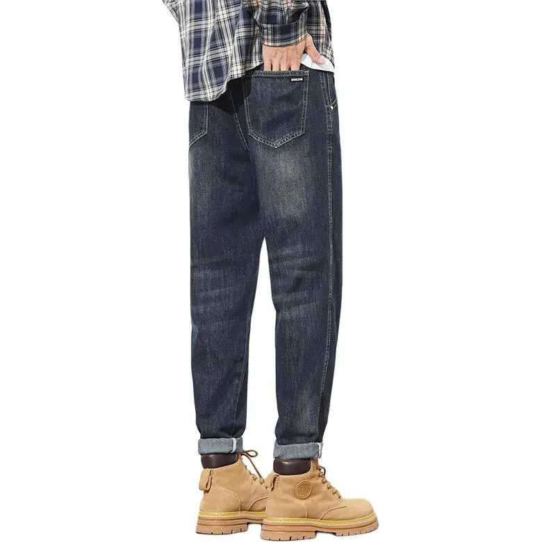 Tonlion Jeans Unisex Vintage Blue-20