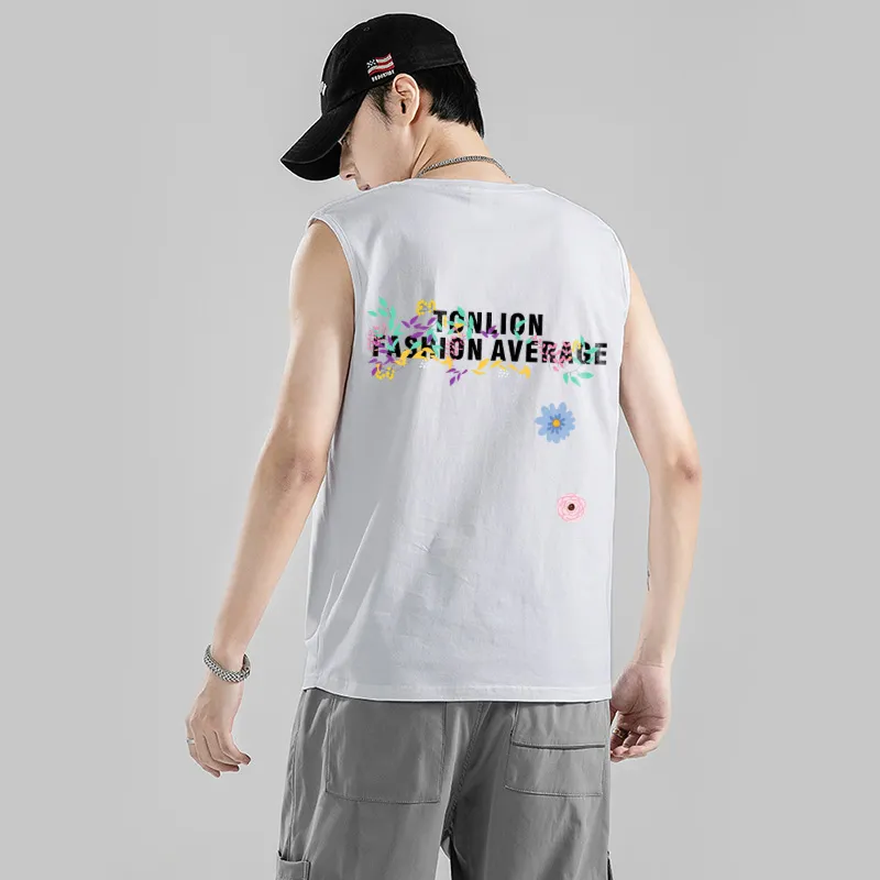 Tonlion Tank Tops Men-12