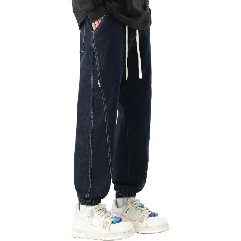 Tonlion Jeans Unisex Dark Gray Blue-3