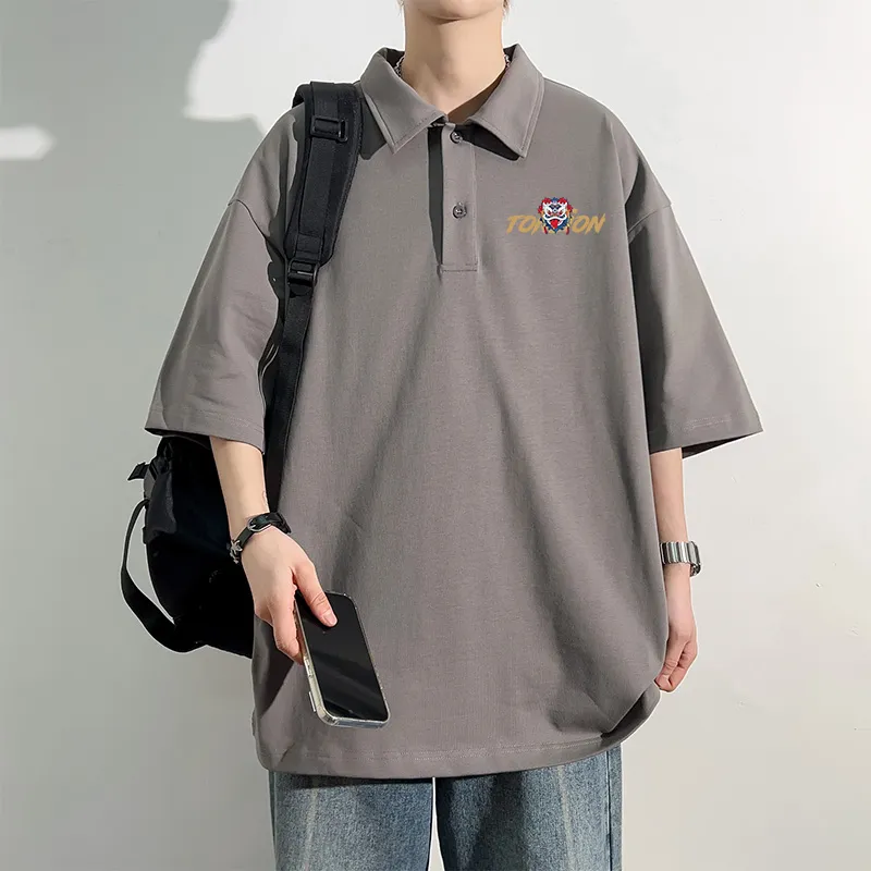 Tonlion Polo Shirts Unisex-18