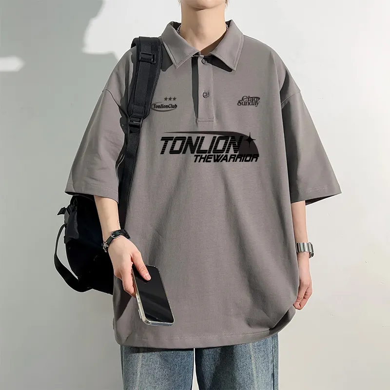 Tonlion Polo Shirts Unisex-18