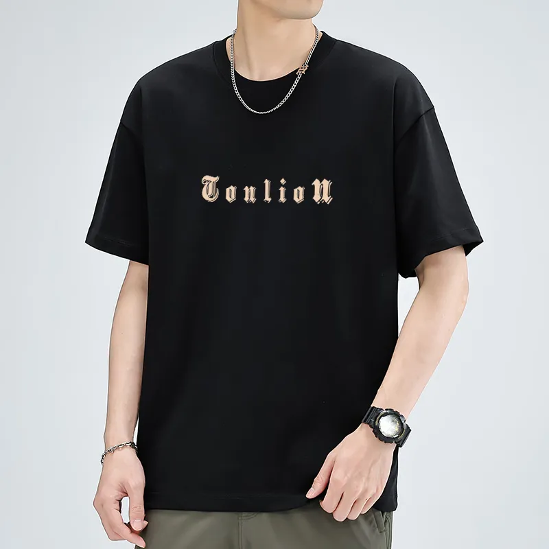 Tonlion T Shirts Unisex-3