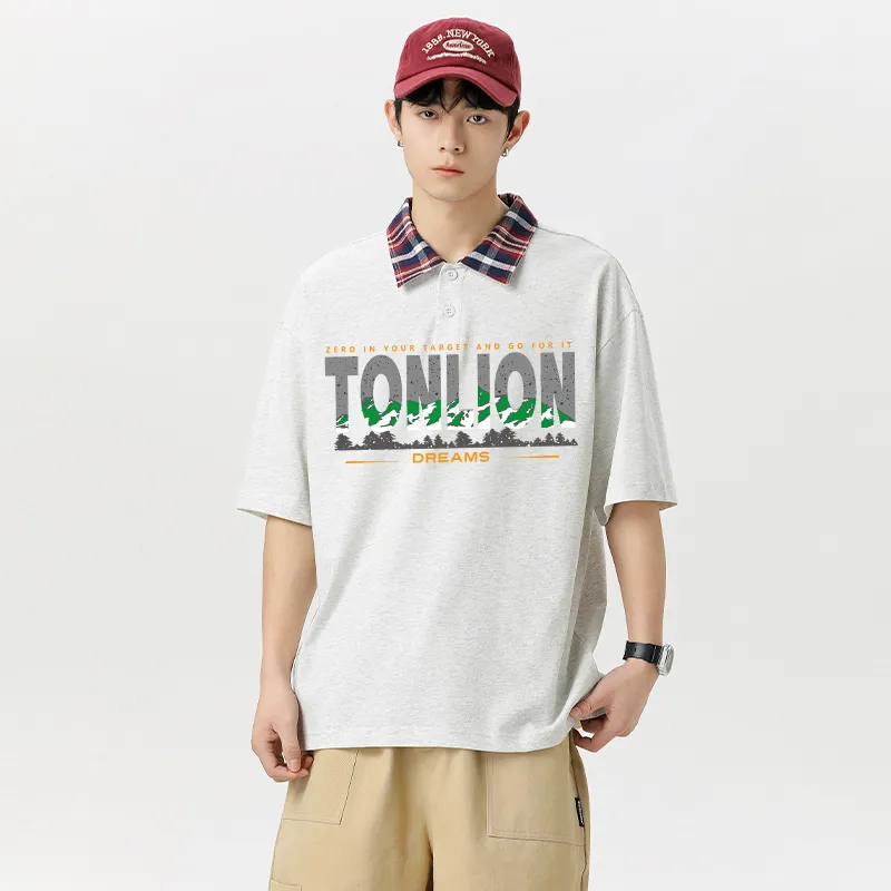 Tonlion Polo Shirts Unisex-11