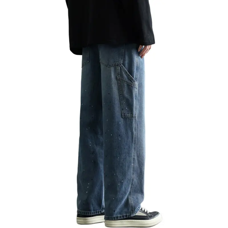 Tonlion Jeans Unisex Gray Blue-1