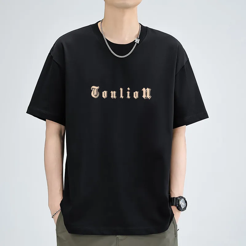 Tonlion T Shirts Unisex-2