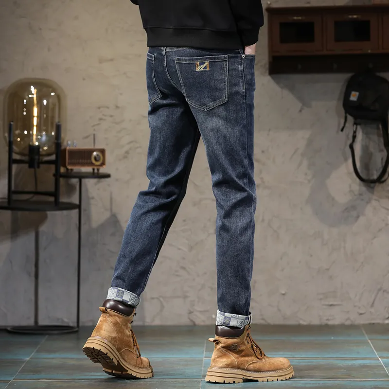 Tonlion Jeans Men Blue-7