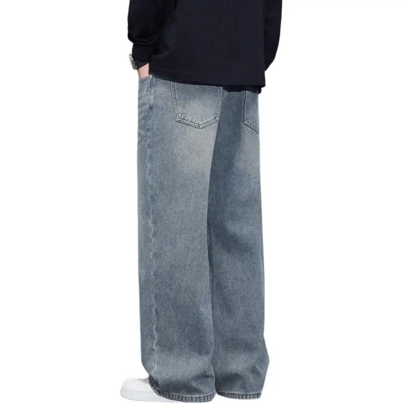 Tonlion Jeans Unisex Vintage Blue-5