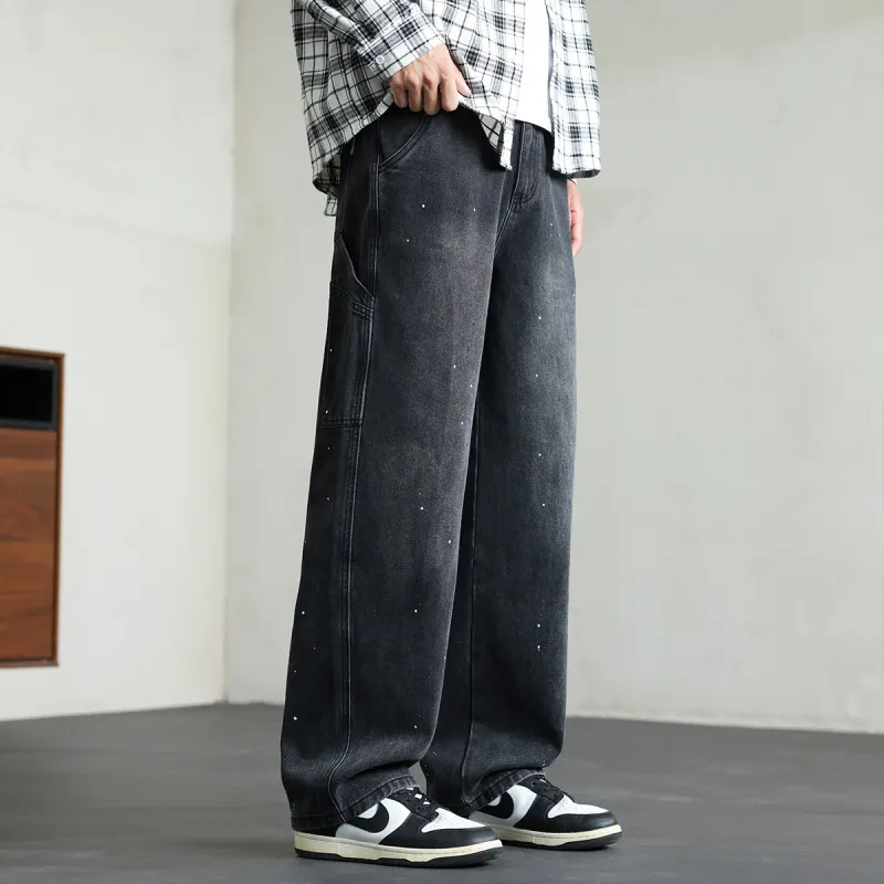 Tonlion Jeans Unisex Black-5