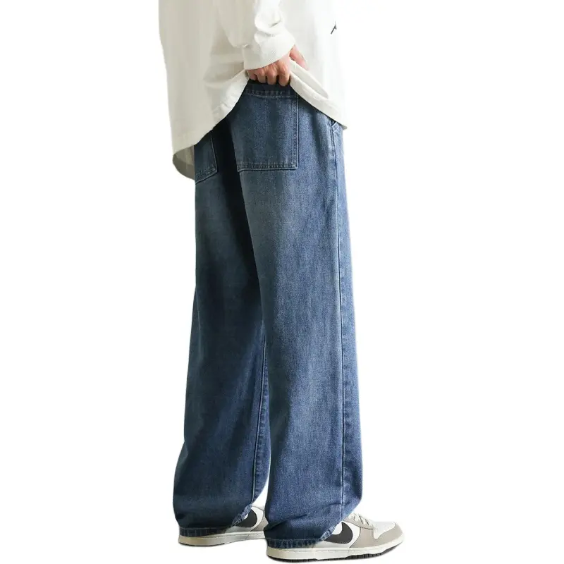 Tonlion Jeans Unisex Medium Blue-2