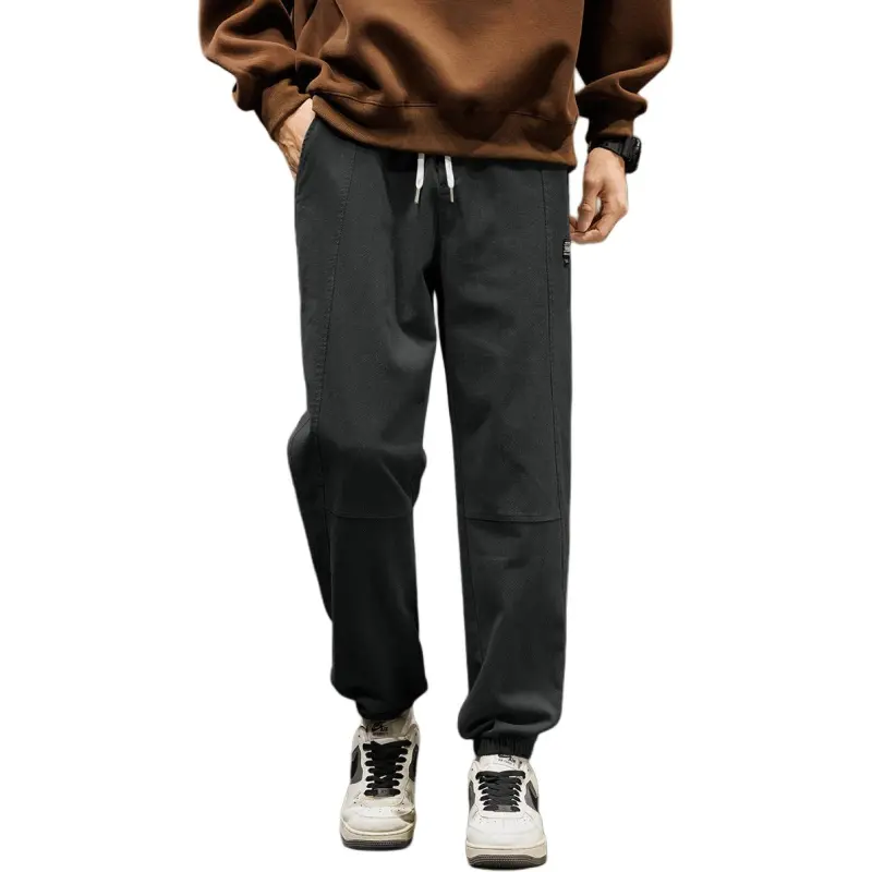 Tonlion Casual Pants Unisex Dark Gray-1