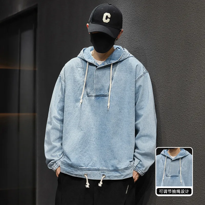 Tonlion Denim Jackets Men-3