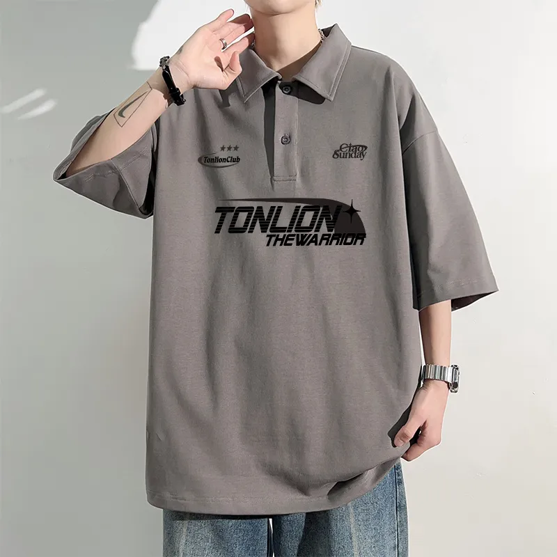 Tonlion Polo Shirts Unisex-17