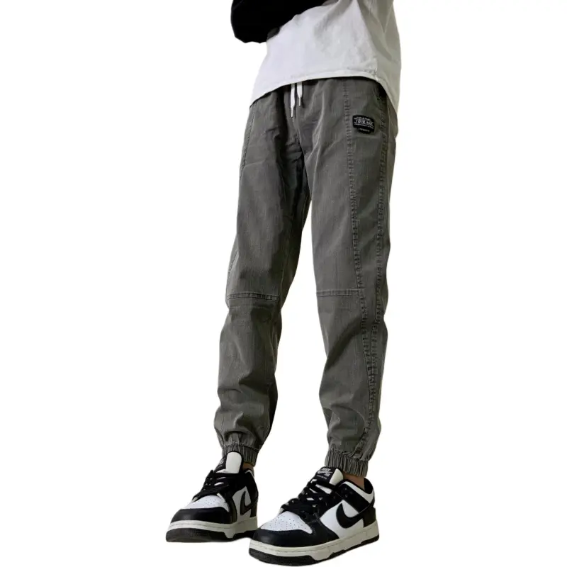 Tonlion Jeans Unisex Light Gray-6
