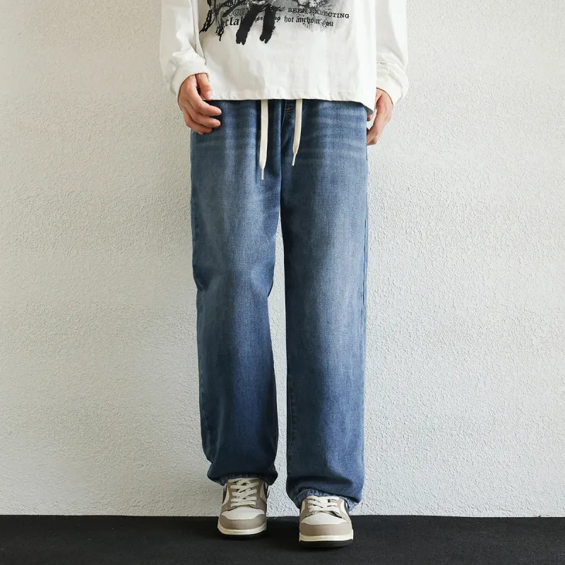 Tonlion Jeans Unisex Medium Blue-5
