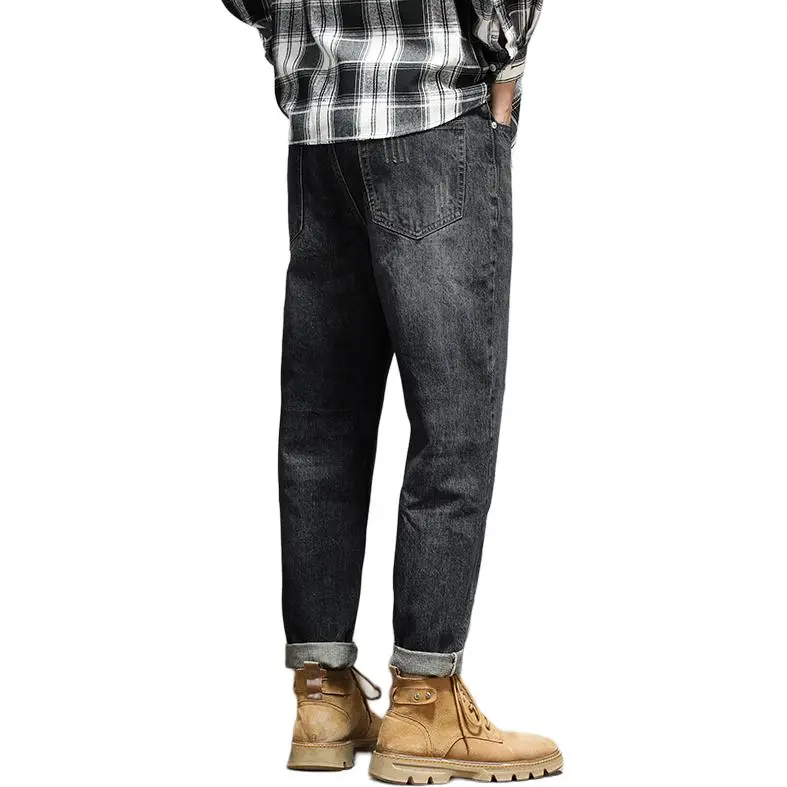 Tonlion Jeans Unisex Vintage Blue-13