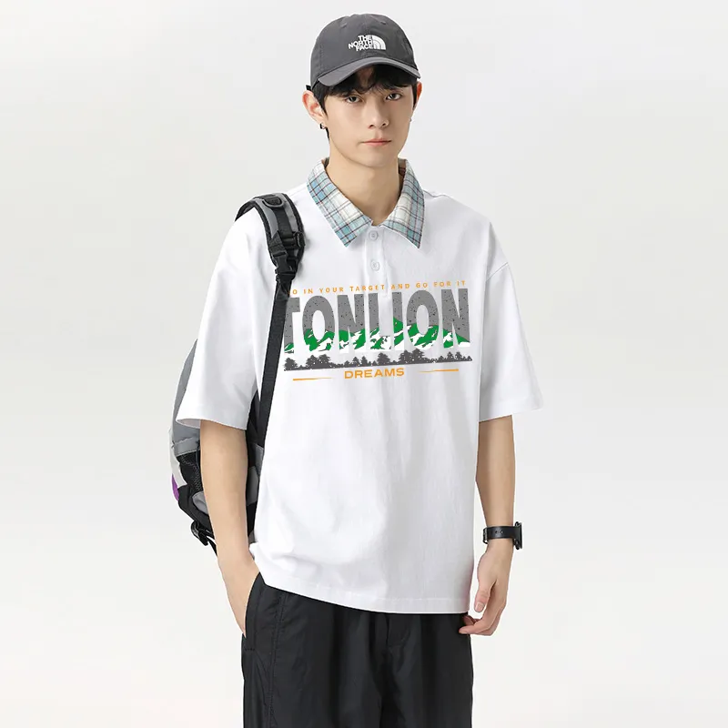 Tonlion Polo Shirts Unisex-3