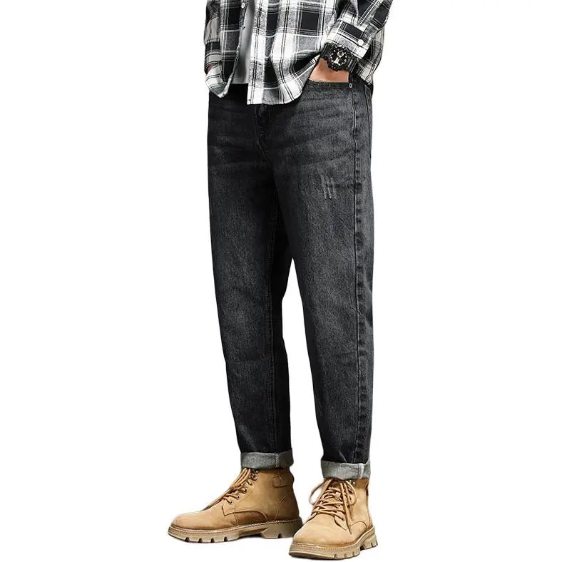 Tonlion Jeans Unisex Vintage Blue-14
