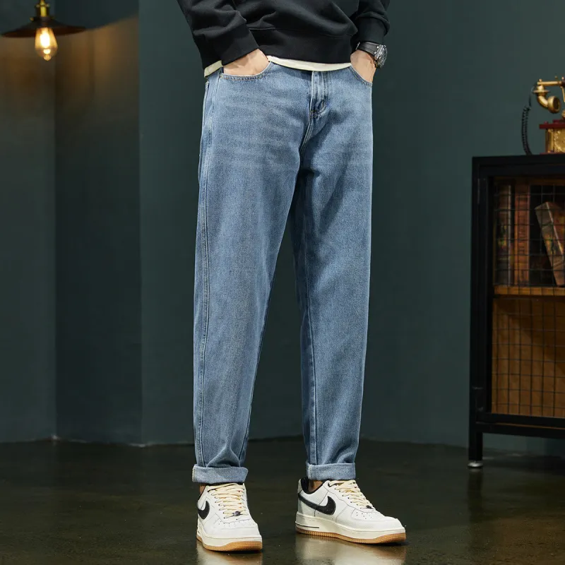 Tonlion Jeans Unisex Light Blue-3