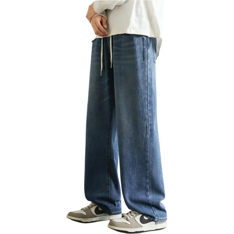 Tonlion Jeans Unisex Medium Blue-3