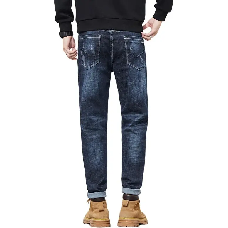 Tonlion Jeans Unisex Blue Black-13