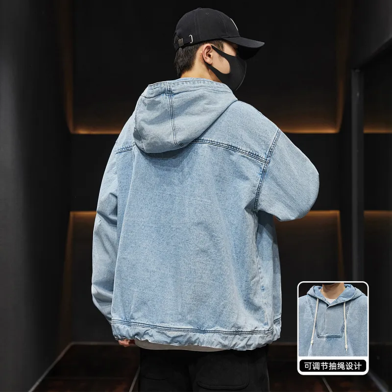 Tonlion Denim Jackets Men-5