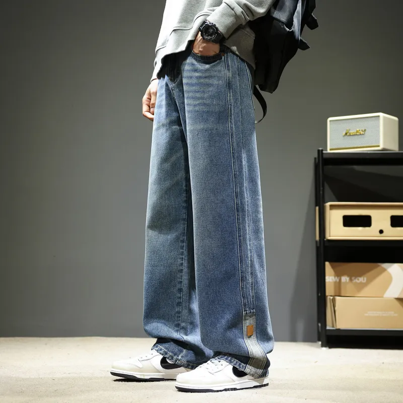Tonlion Jeans Unisex Medium Blue-2