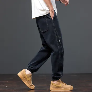 Tonlion Jeans Unisex Dark Gray Blue