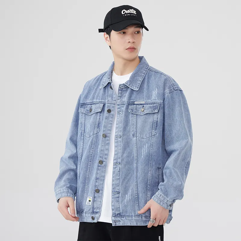 Tonlion Denim Jackets Unisex-2