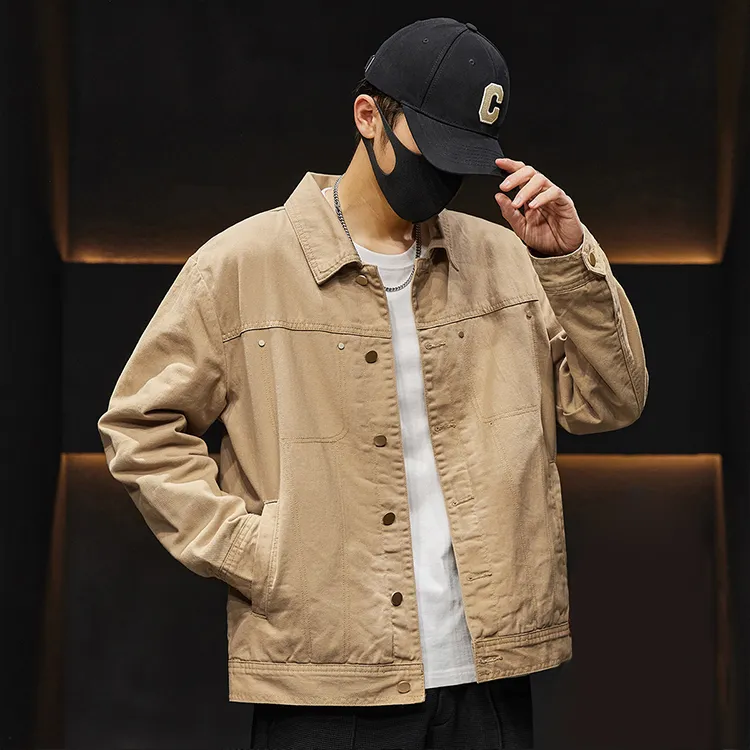 Tonlion Denim Jackets Unisex-9