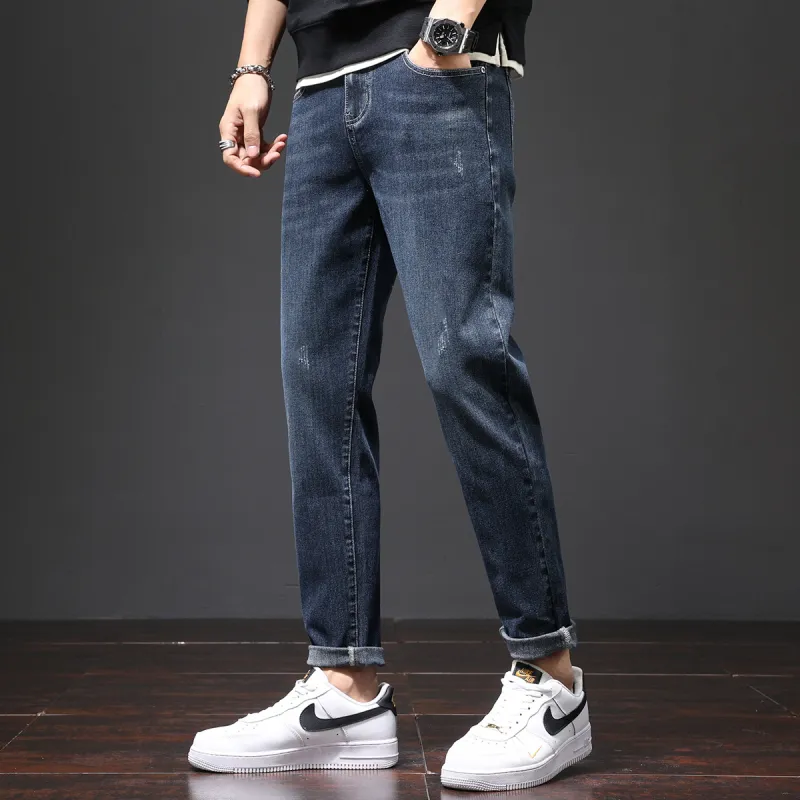 Tonlion Jeans Unisex Navy Blue-2