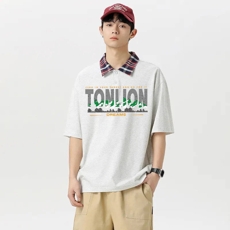 Tonlion Polo Shirts Unisex-12