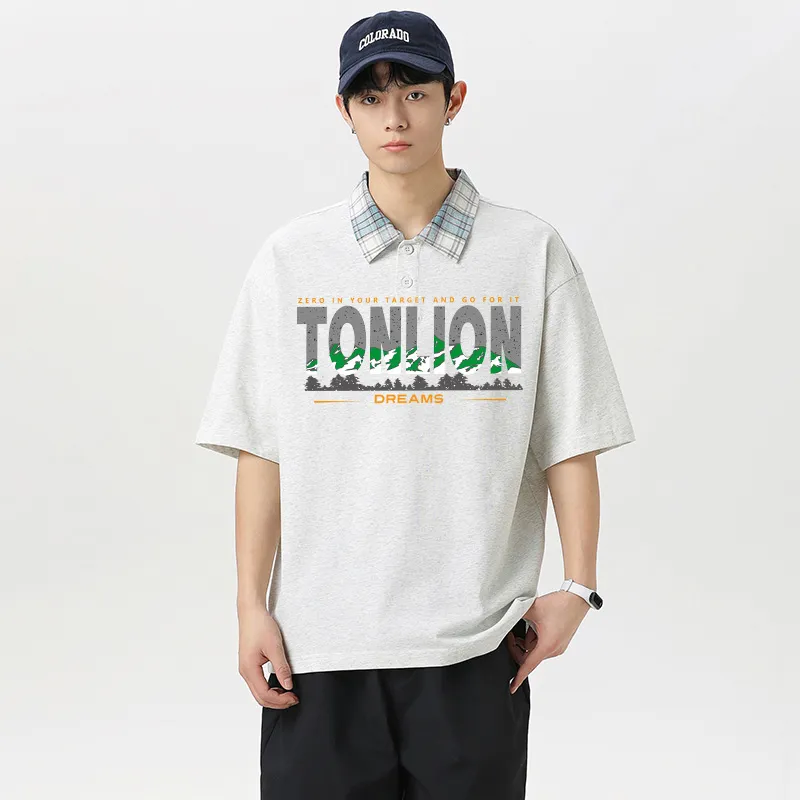Tonlion Polo Shirts Unisex-15