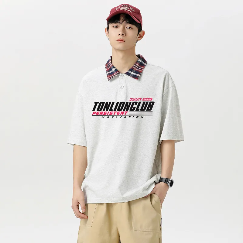 Tonlion Polo Shirts Unisex-13
