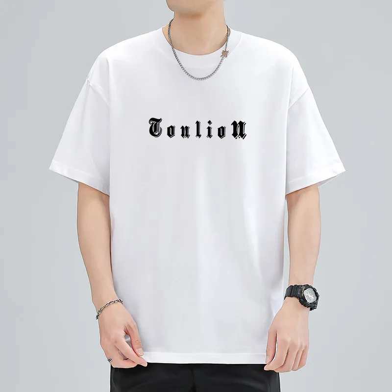 Tonlion T Shirts Unisex-13