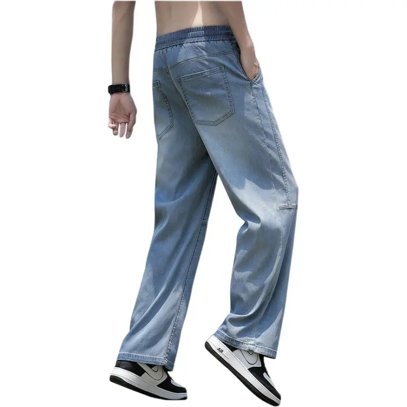 Tonlion Jeans Unisex Medium Blue-2